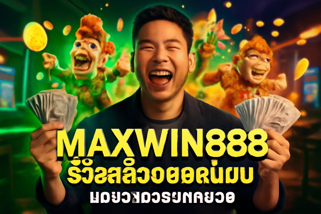 MAXWIN888 รีวิวสล็อตยอดนิยม แจ้งจ่ายจริงทุกช่วง