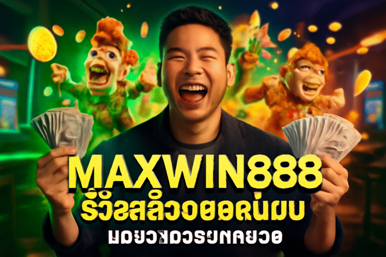 MAXWIN888 รีวิวสล็อตยอดนิยม แจ้งจ่ายจริงทุกช่วง