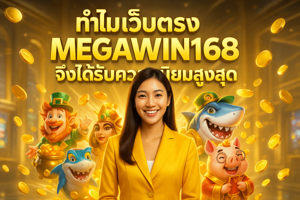 ทำไมเว็บตรง MEGAWIN168 จึงได้รับความนิยมสูงสุด